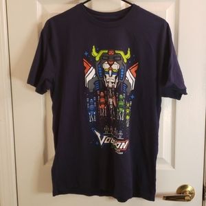 Voltron DreamWorks Blue T-Shirt Size Large